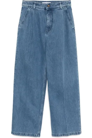 Maison Kitsuné Jeans con pieghe