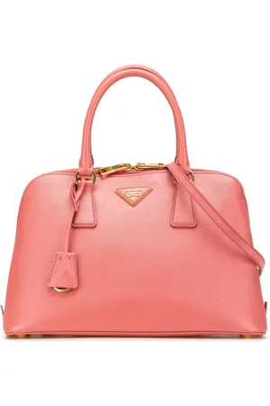 Prada Borsa a tracolla Lux Promenade media in pelle Saffiano 2010-2024
