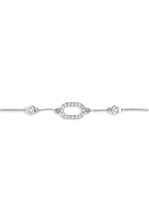 LB Exclusive Bracciale in oro bianco 14 carati con diamanti