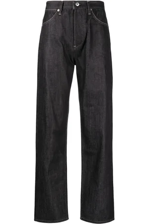 Jil Sander Jeans con cuciture a contrasto