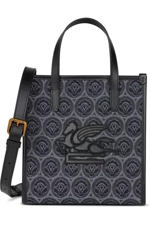 Etro Borsa tote Love Trotter piccola denim