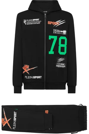 Philipp Plein Tuta sportiva con stampa grafica