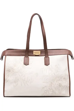 ELEVENTY Borsa tote a fiori