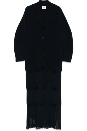 Khaite Cappotto con frange