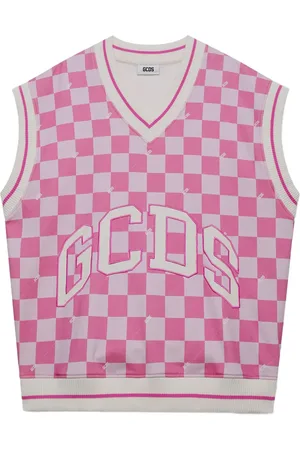 GCDS Gilet a quadri