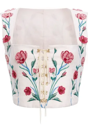Agua by Agua Bendita Corsetto a fiori