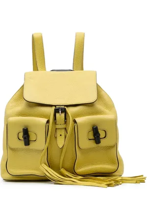 Gucci Zaino in pelle e bamb?? con nappa 2016-2024