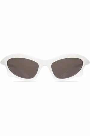 Balenciaga Occhiali da sole rettangolari Bat