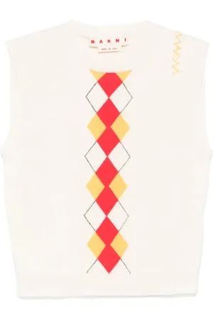 Marni Gilet a rombi