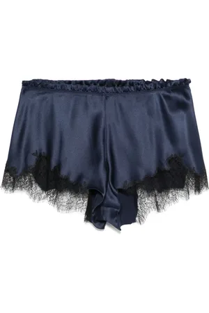 CARINE GILSON Shorts in raso di seta