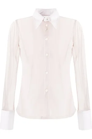 Maison Margiela Camicia semi trasparente