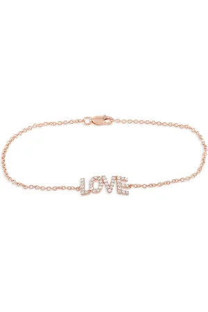 LB Exclusive Bracciale Love in oro 14 carati con diamanti