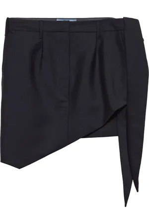Prada Minigonna asimmetrica