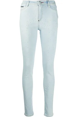 Philipp Plein Jeans skinny a vita alta
