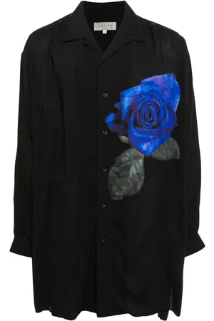 YOHJI YAMAMOTO Camicia a fiori