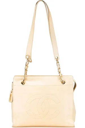 CHANEL 1996-1997 CC Lambskin Chain tote bag