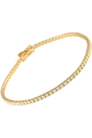 LB Exclusive Bracciale Tennis in giallo 14 carati con diamanti