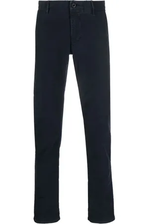 Incotex Pantaloni dritti con ricamo