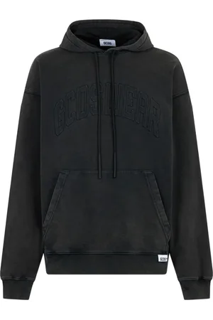 GCDS Felpa in cotone con cappuccio