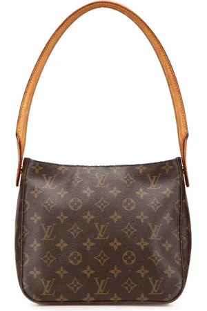 LOUIS VUITTON Borsa a spalla Looping MM con monogramma 2001