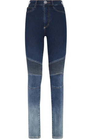 Philipp Plein Jeans skinny con applicazione logo