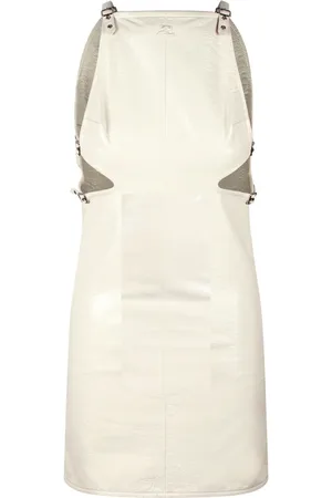 Courrèges Abito corto con cut-out