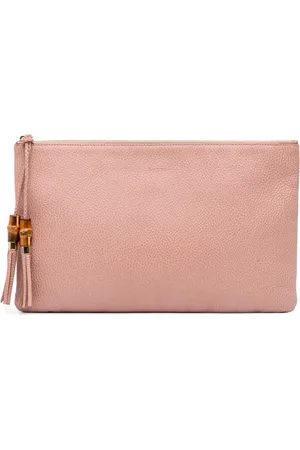 Gucci Clutch in pelle e bambù con nappa 2016-2024