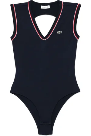 Lacoste Top con scollatura posteriore
