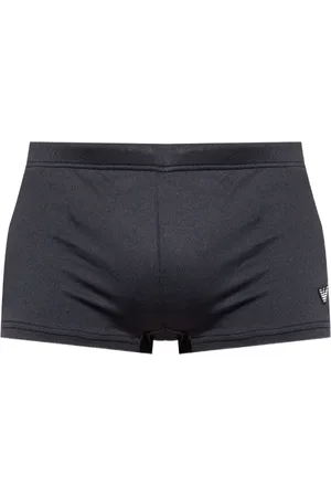 Emporio Armani Costume da bagno con applicazione