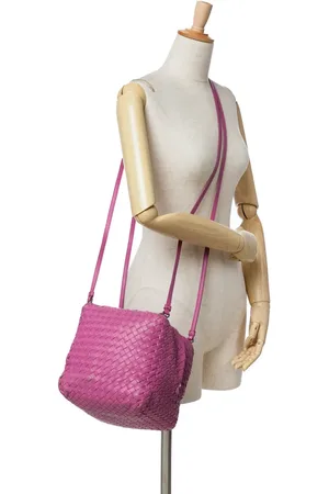 Bottega Veneta Borsa a tracolla Cube con design Intrecciato in nappa 2011