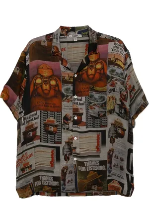 Stain Shade Camicia con stampa grafica