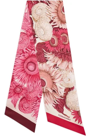 Salvatore Ferragamo Bandeau Sunflower con stampa