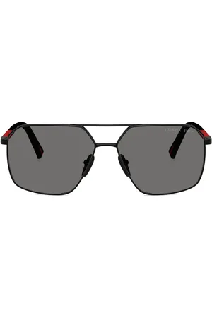 Prada Occhiali da sole con montatura stile pilota
