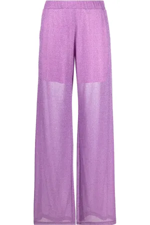 AMEN Pantaloni a gamba ampia