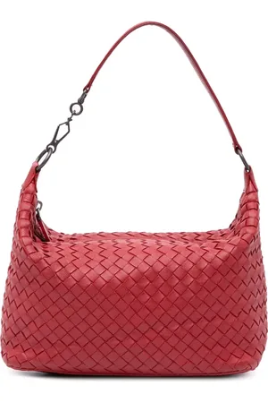 Bottega Veneta Borsa a spalla in nappa con motivo Intrecciato 2012-2024