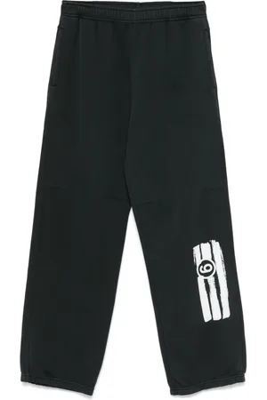 Maison Margiela Pantaloni sportivi con motivo Numbers