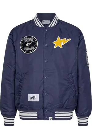A Bathing Ape Giacca varsity Navy/Ivory x STADIUM GOODS®