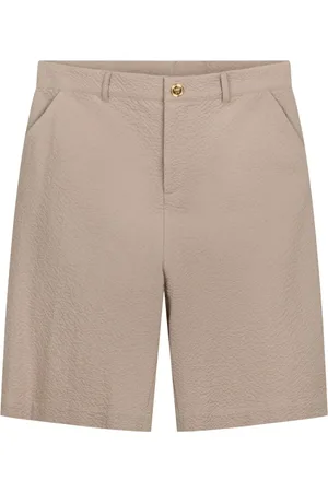 VERSACE Shorts con motivo seersucker