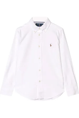 Ralph Lauren Camicia con logo ricamato