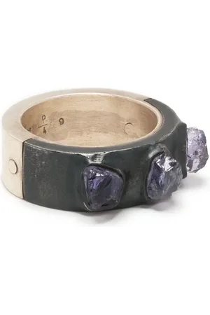 PARTS OF FOUR Anello Sistema bicolore con cristalli