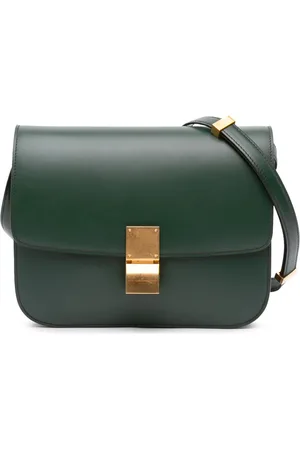 Céline Borsa a tracolla Classic Box media in pelle di vitello 2017