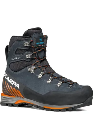 Scarpa Stivali in pelle scamosciata con logo