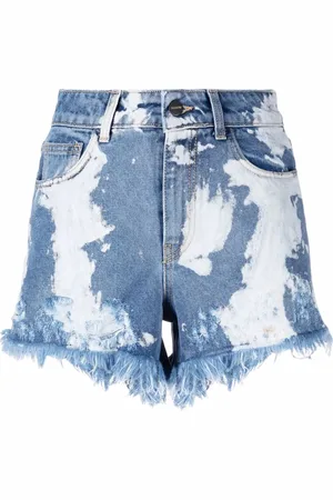 BARROW Shorts denim con effetto vissuto