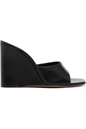 Amina Muaddi Mules Lupita con zeppa 95mm