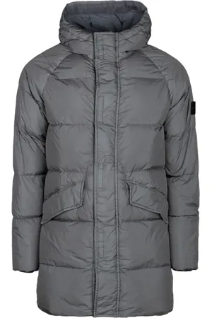 Stone Island Cappotto imbottito con motivo Compass