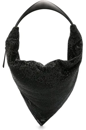 BENEDETTA BRUZZICHES Borsa a spalla Ursolina con strass