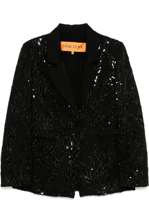 STINE GOYA Blazer con paillettes