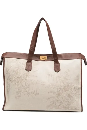 ELEVENTY Borsa tote con effetto jacquard