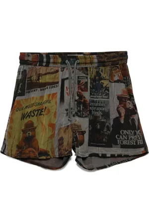 Stain Shade Shorts con stampa grafica