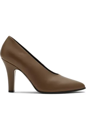 The Row Pumps in pelle 90mm